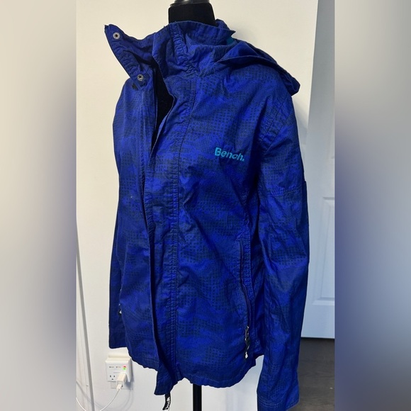 Bench lightweight blue fall Jacket Size M - Picture 1 of 8